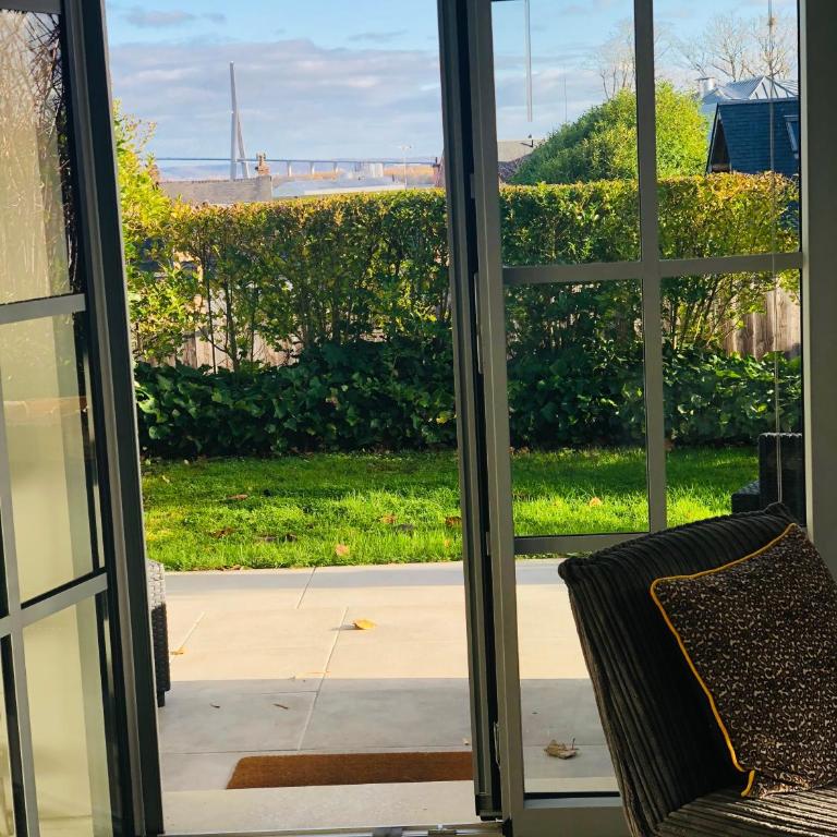 Bel Air Studios-Terrasse couverte-Jardinet-Vue Pont de Normandie-Parking privé - Studio - 2