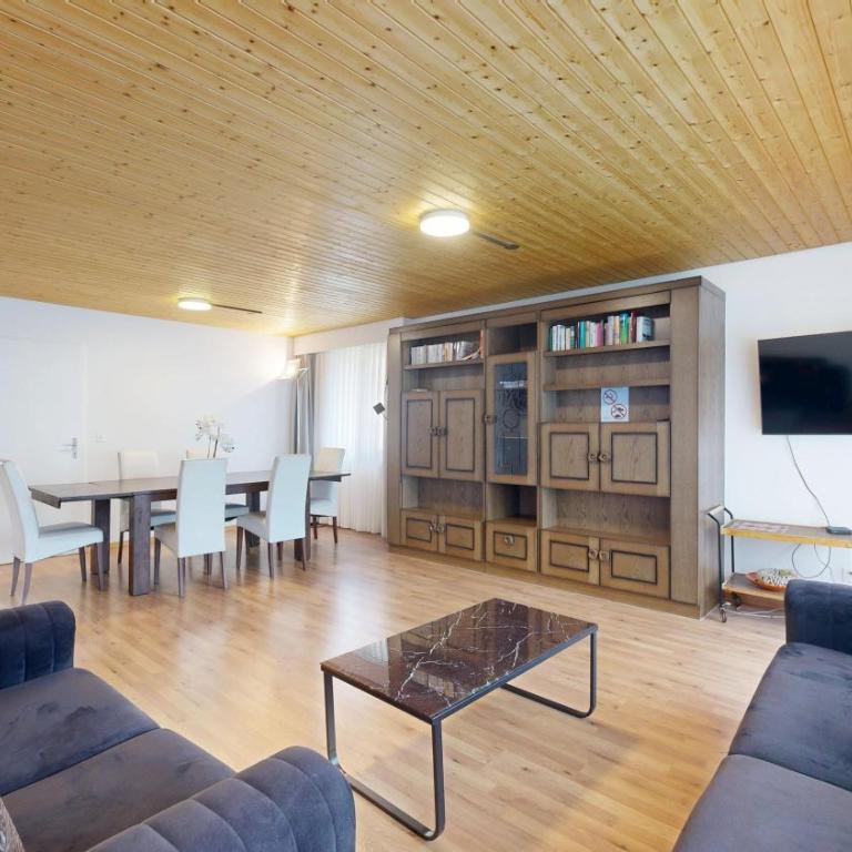 Helle 2 Schlafzimmer Wohnung in Davos - grosszügig, zentral und ruhig gelegen - Apartment mit 2 Schlafzimmern - 5