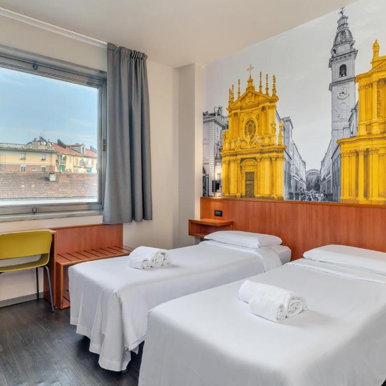 B&B Hotel Torino President - Camera Doppia con Letti Singoli - 1