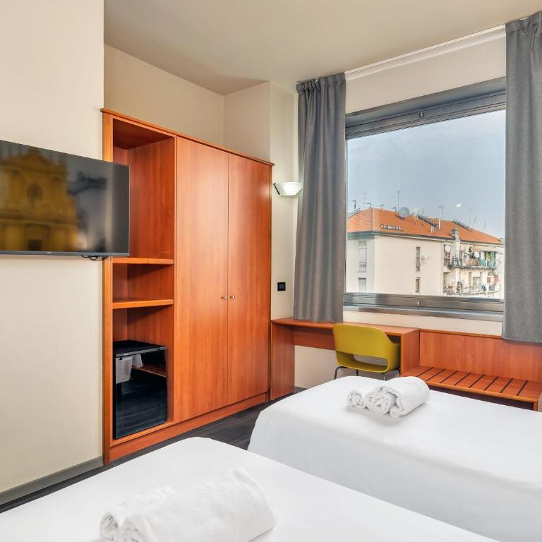 B&B Hotel Torino President - Camera Doppia con Letti Singoli - 3