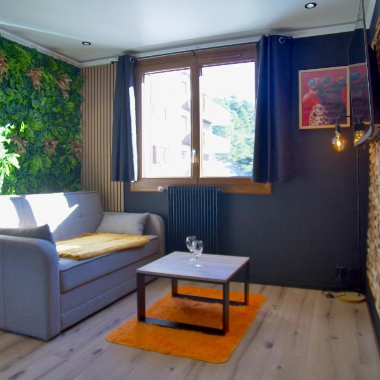 Le Cube Alpin - Cosy Studio - Vue Montagne - Gréolières les Neiges - Appartement 1 Chambre - 2