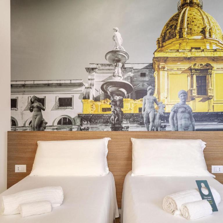 B&B Hotel Palermo Quattro Canti - Camera Doppia con Letti Singoli - 1