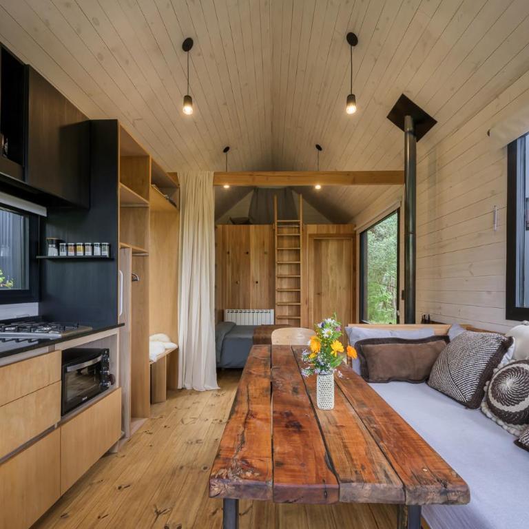 Encuentro Silvestre. Tiny house en Lago Lolog - Casa con 1 dormitorio - 28