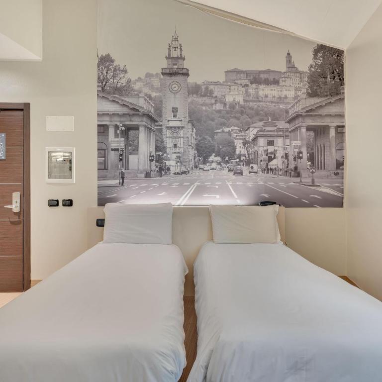 B&B Hotel Bergamo City - Camera Doppia con Letti Singoli - 2