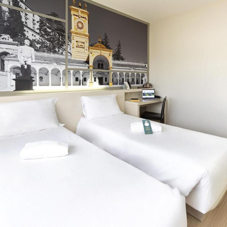B&B Hotel Udine - Camera Doppia con Letti Singoli - 3
