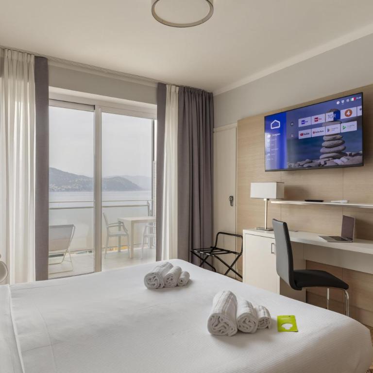 B&B Hotels Park Hotel Suisse Santa Margherita Ligure - Camera Matrimoniale con Vista Mare - 4