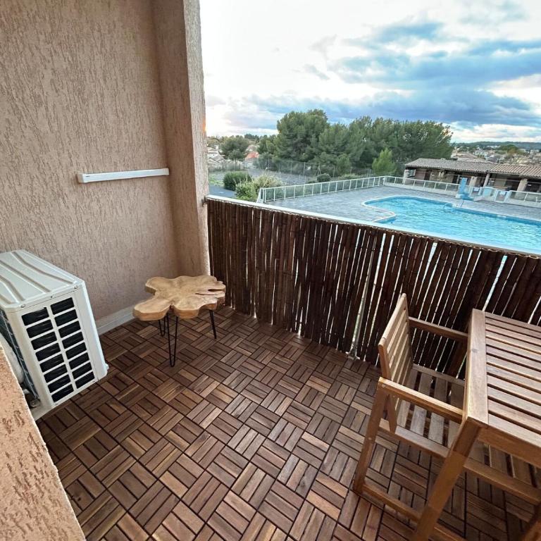 Studio orcadia piscine climatisation parking wifi - Apartment mit 1 Schlafzimmer - 13