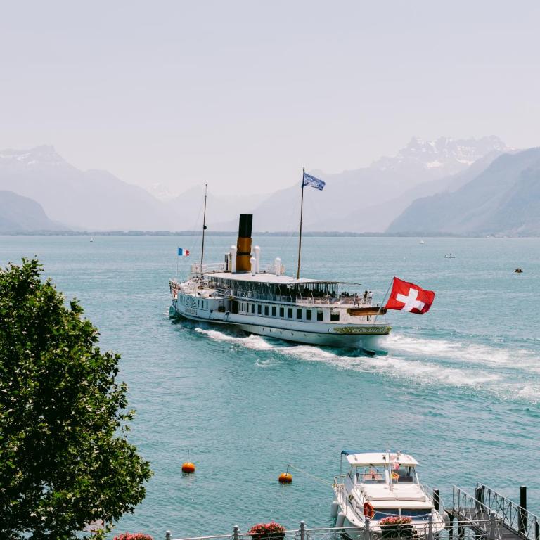 Château de l'Aile- Boutique Suites - Zimmer mit Kingsize-Bett und Seeblick - 10