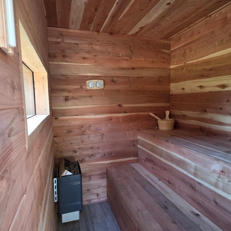 Acogedor Refugio con tinaja y sauna - Three-Bedroom Apartment - 9