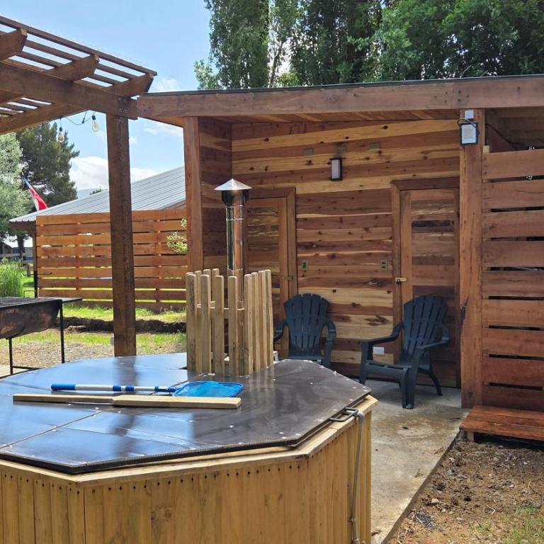 Acogedor Refugio con tinaja y sauna - Three-Bedroom Apartment - 8