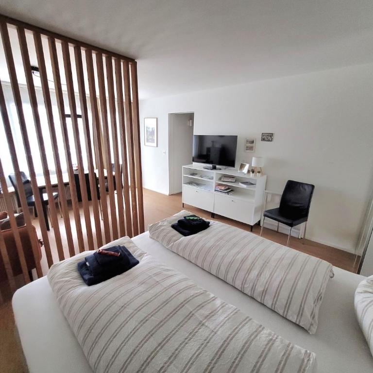 Modern, central 2-room apartment near Titlis lift - Apartment mit Blick auf die Berge - 14