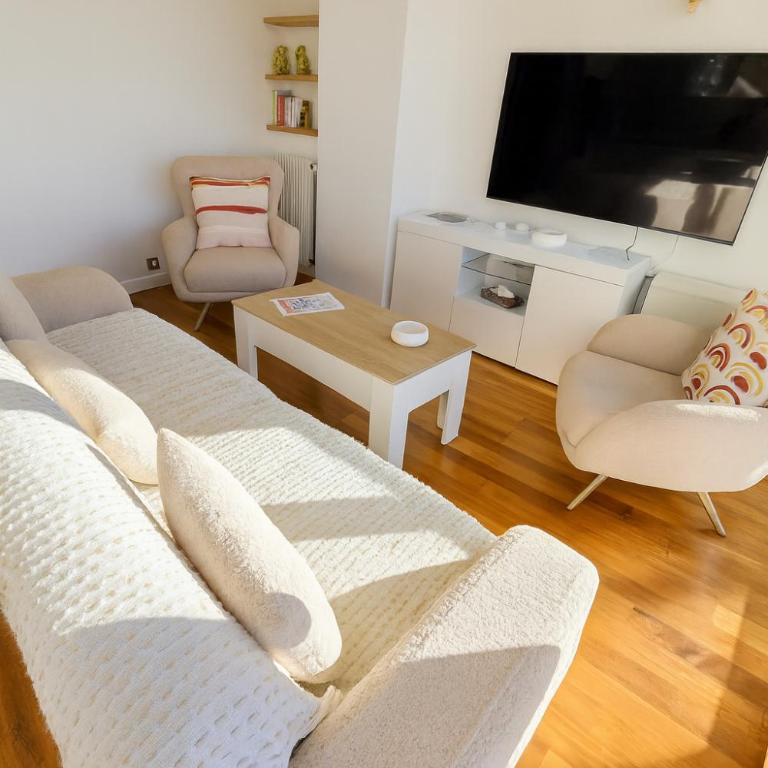 Sea View Prestige - T3, 6P, Terrasse & Vue Mer, PK - Appartement 2 Chambres - 17