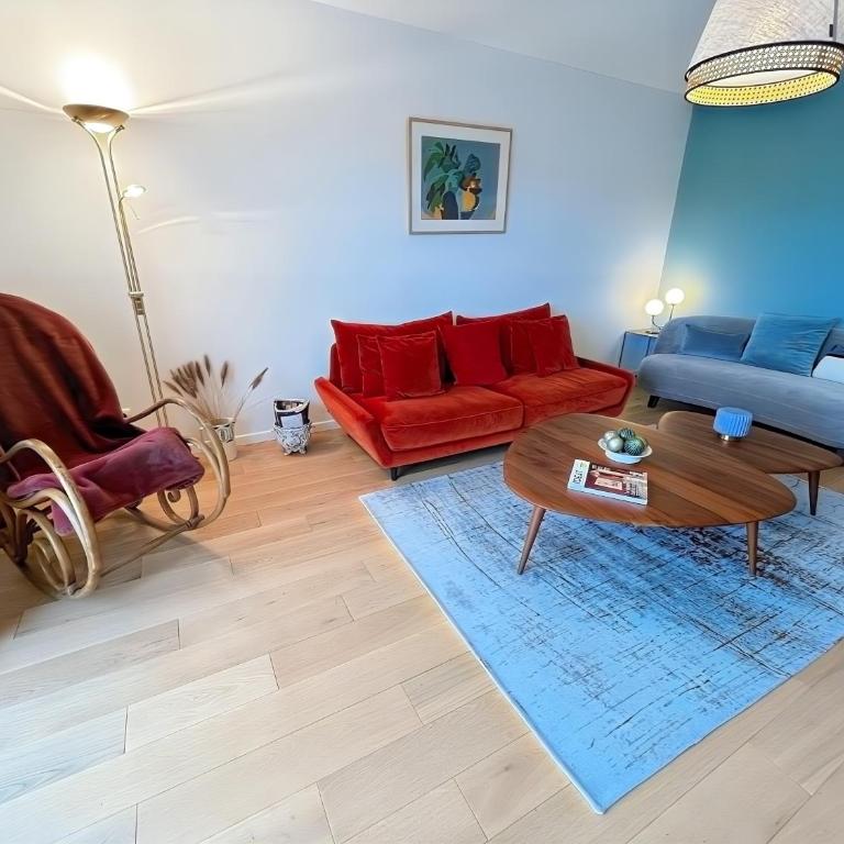 Résidence calme avec balcon privé & vue sur Caen - Two-Bedroom Apartment with Balcony - 30