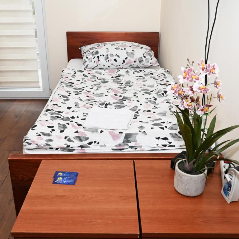 Hostel Prag Hill - Dvokrevetna Soba sa Bračnim Krevetom/Zasebnim Krevetima - 3