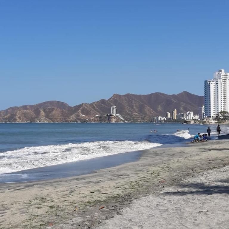 Apartamento en Rodadero - Playa Salguero - frente al mar - Apartamento de 2 dormitorios - Frente al océano - 2