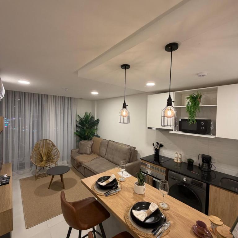 Hermoso Apartamento con vista a la playa San José de Encarnación! Con Parking! - One-Bedroom Apartment - 8
