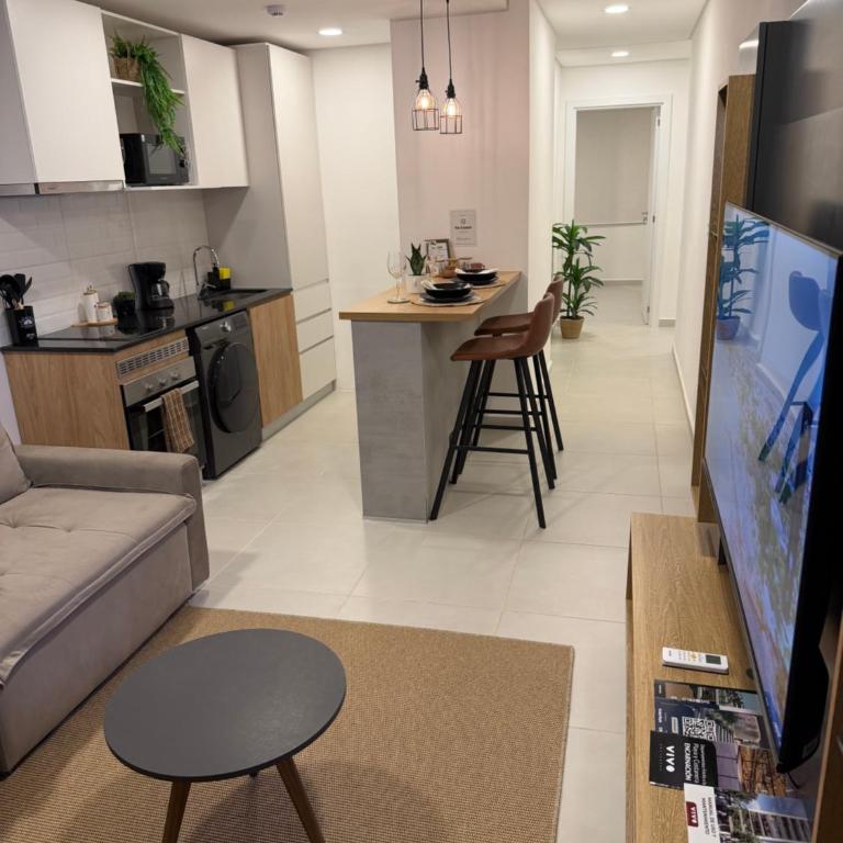 Hermoso Apartamento con vista a la playa San José de Encarnación! Con Parking! - One-Bedroom Apartment - 14