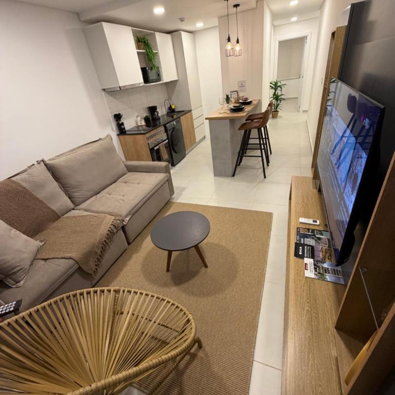 Hermoso Apartamento con vista a la playa San José de Encarnación! Con Parking! - One-Bedroom Apartment - 9
