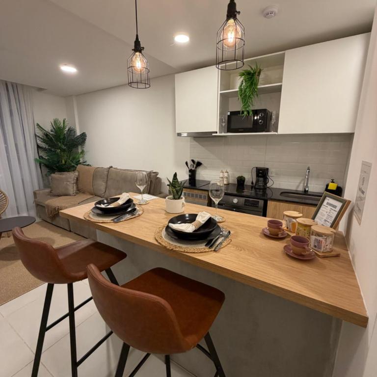 Hermoso Apartamento con vista a la playa San José de Encarnación! Con Parking! - One-Bedroom Apartment - 4