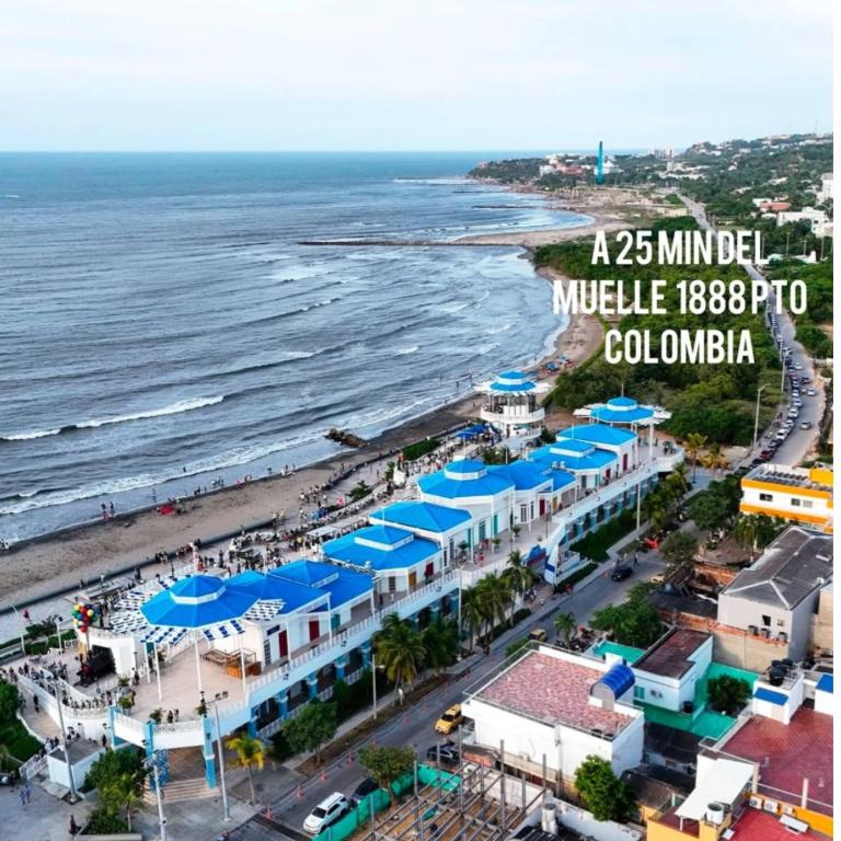 Moderno al norte, Full equipado, Primer piso ,2Aires 6 camas con Patio - Two-Bedroom Apartment - 31