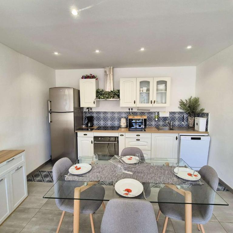Vue mer, climatisation, plages et commerces à pied - Appartamento con 1 Camera da Letto, Balcone e Vista Mare - 7