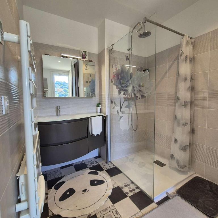 Vue mer, climatisation, plages et commerces à pied - Appartamento con 1 Camera da Letto, Balcone e Vista Mare - 13
