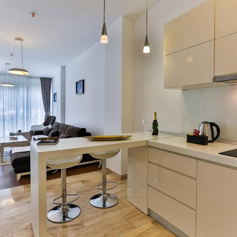 Adriatic Dream - Tre Canne Sea View - Apartman s 1 Spavaćom Sobom i Balkonom - 5