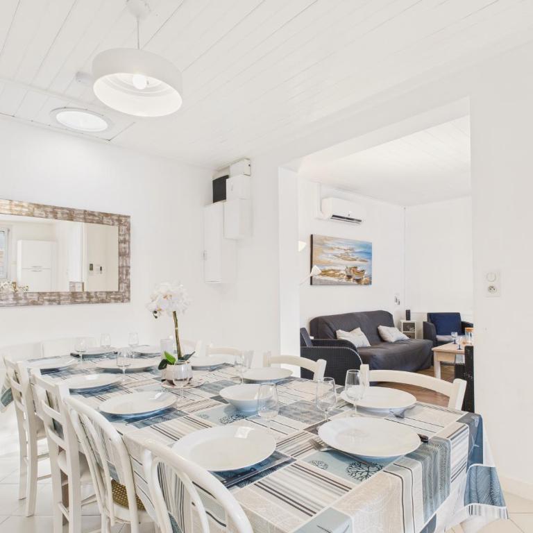 400m de la mer - grande maison pour 10 avec jardin - Maison de Vacances - 14