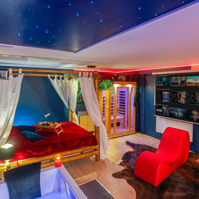 Twilight Star Spa - Sauna & Private Cinema - Parking - Appartement 1 Chambre - 3