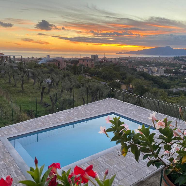 Villa swimming pool Ca'Du'Ma' Portofino view ovest - Apartment mit 1 Schlafzimmer - 34