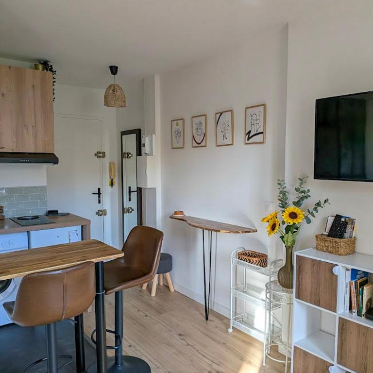 Le Colibri - studio paisible et raffiné au sud d'Aix - Apartment mit 1 Schlafzimmer - 4