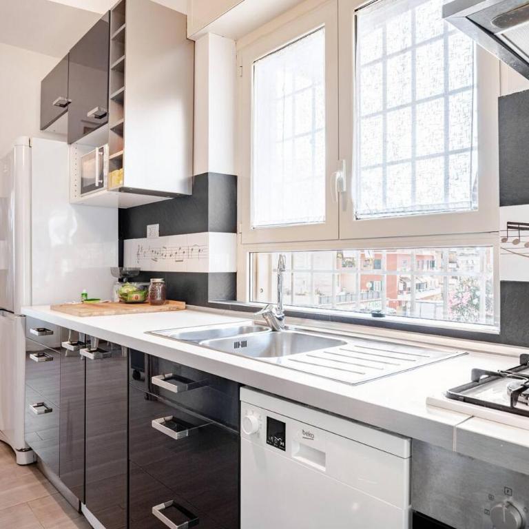 Roma Gemelli - Black&White Urban Loft - Apartment mit 1 Schlafzimmer - 13