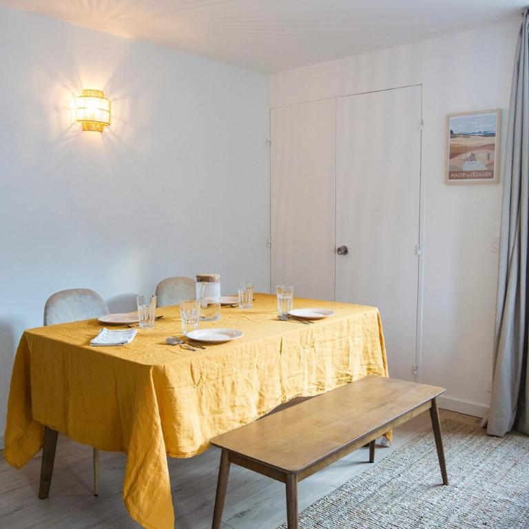 Le Nid Slow - Appartement avec Terrasse Panoramique sur le Sancy - Apartment mit 1 Schlafzimmer - 8