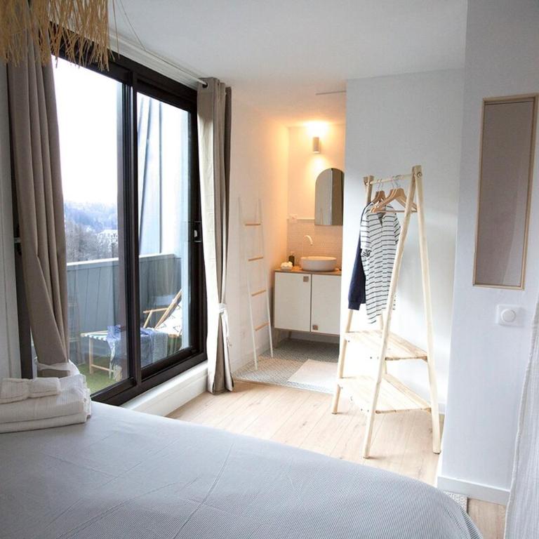 Le Nid Slow - Appartement avec Terrasse Panoramique sur le Sancy - Apartment mit 1 Schlafzimmer - 4
