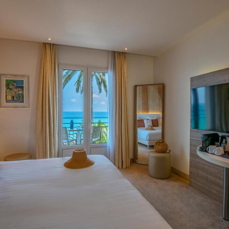 Best Western Premier Hotel Prince de Galles - Chambre Lit Queen-Size de Luxe avec Vue sur la Mer - 8