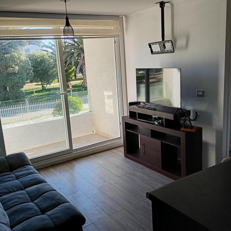 Departamento a pasos de la playa, Cap 5 personas - Two-Bedroom Apartment - 4