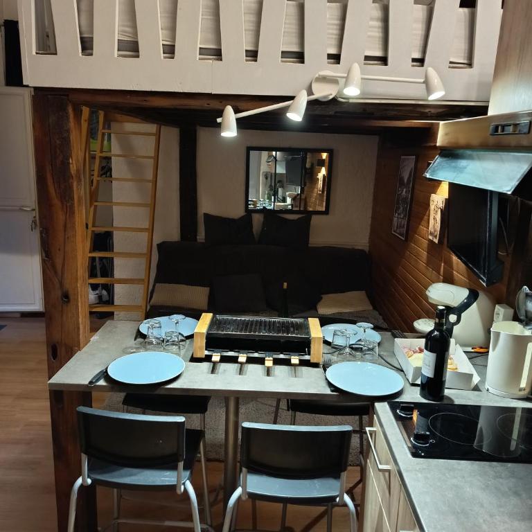 Le Nid Des Marmottes, hyper centre, draps et serviettes fournies - Appartamento con 1 Camera da Letto - 7
