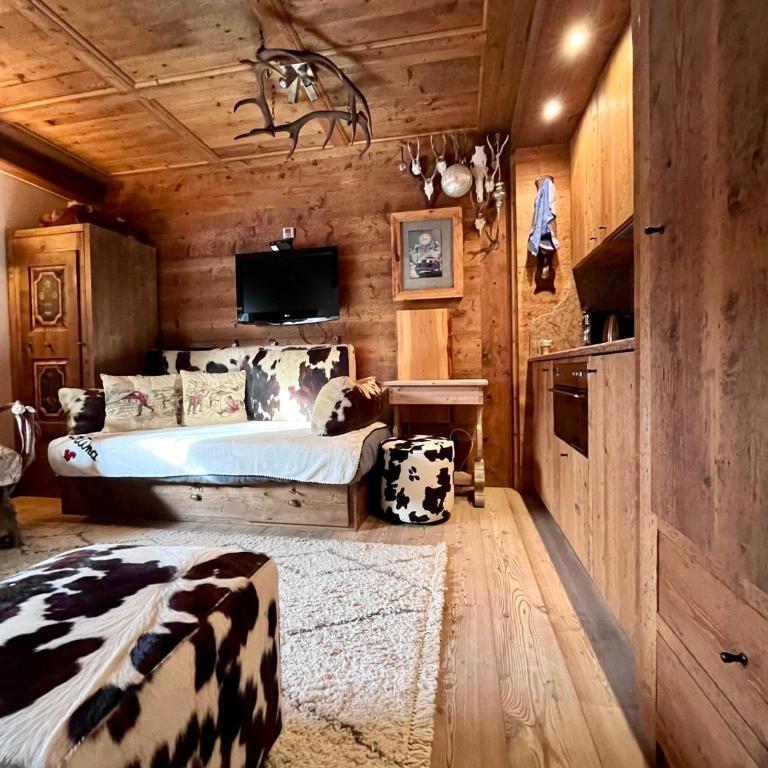 Ciasa de Len Cortina - Appartamento con 1 Camera da Letto - 3