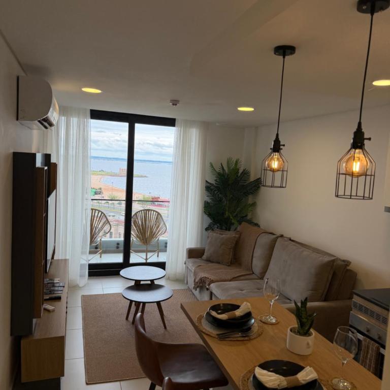 Hermoso Apartamento con vista a la playa San José de Encarnación! Con Parking! - One-Bedroom Apartment - 2