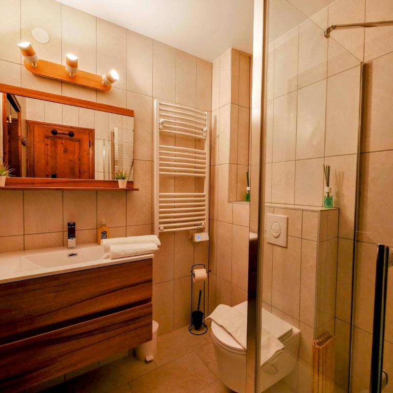 Happy Moose - Cosy Mont Blanc View apartment with sauna - Appartamento con 1 Camera da Letto - 13