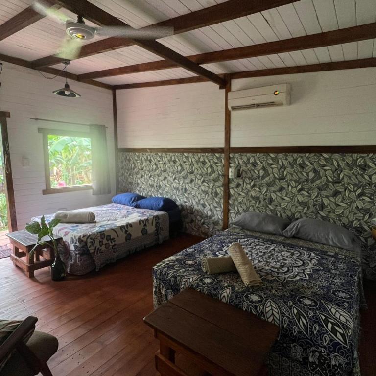 Los Bananos - Big Wood Cabin - Habitación Doble con vistas al parque - 23