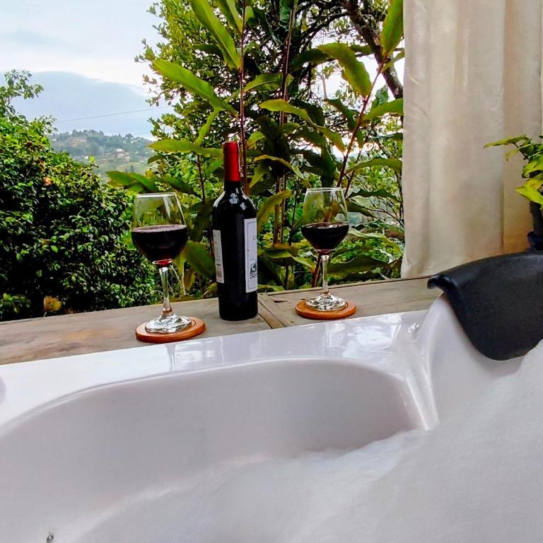 CABAÑAS MONTEVERDE - Guarne ANT - Chalet de 1 dormitorio - 30