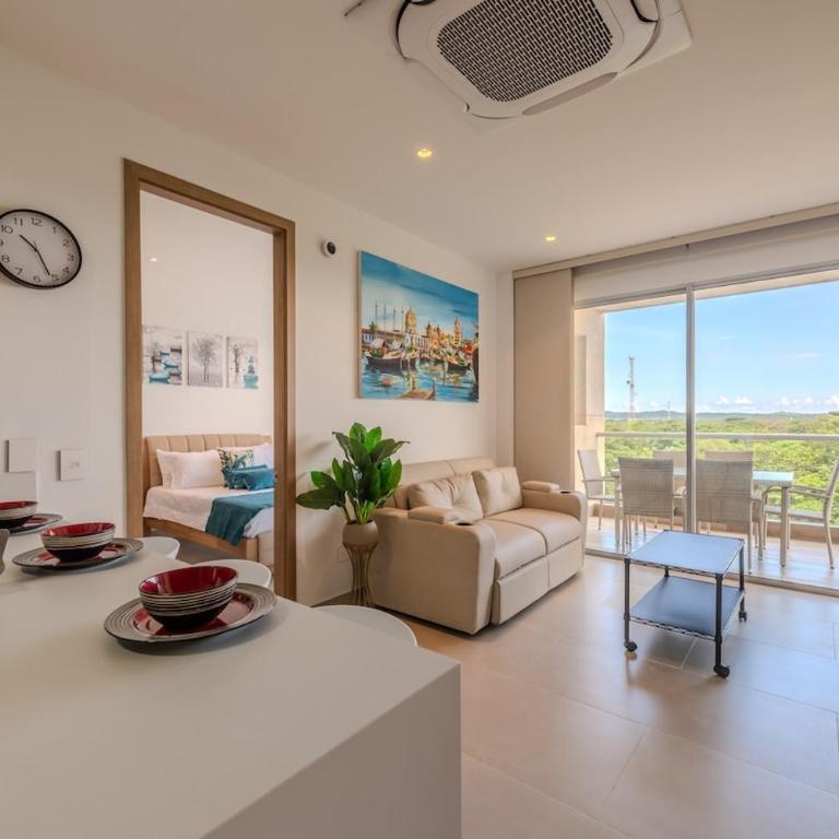 Cartagena getaway - Laguna Cristalina - 2BR - 7 pax - Superior Apartment with Balcony - 3