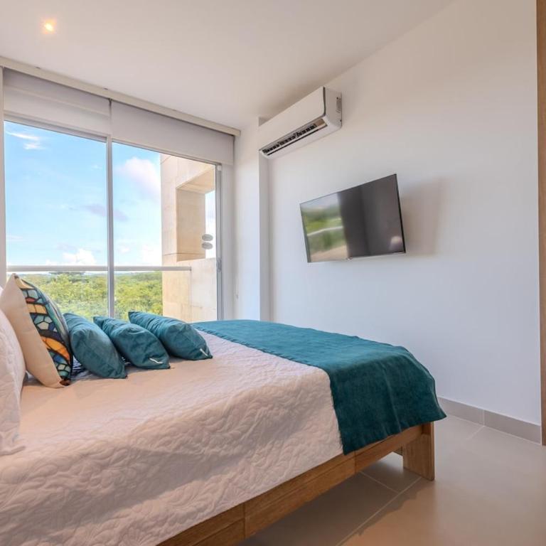 Cartagena getaway - Laguna Cristalina - 2BR - 7 pax - Superior Apartment with Balcony - 35