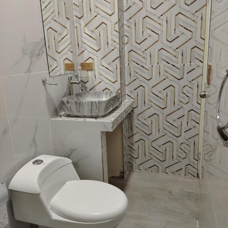 Departamento Vacacional - Double Room with Private Bathroom - 5