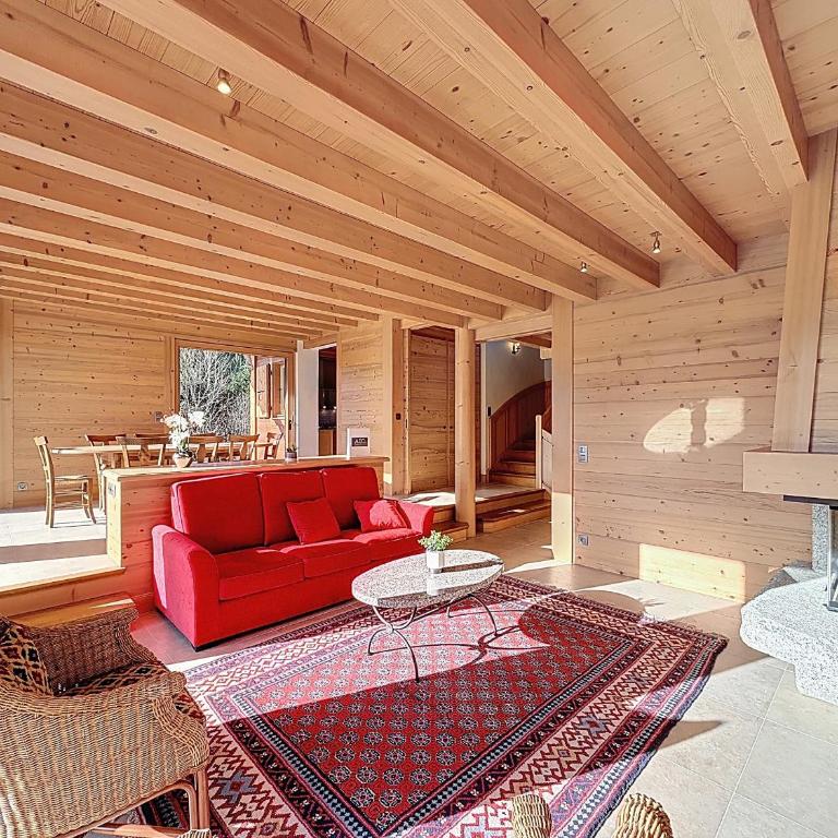 Chalet spacieux 5 chambres proche ski bus, vue Mont-Blanc - Chalet 3 Chambres - 2