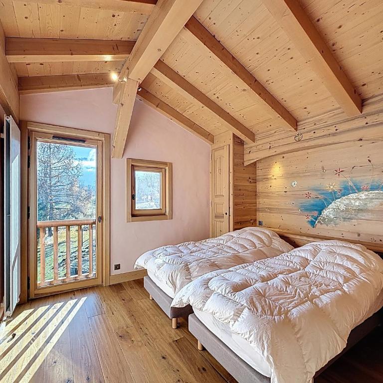 Chalet spacieux 5 chambres proche ski bus, vue Mont-Blanc - Chalet 3 Chambres - 16