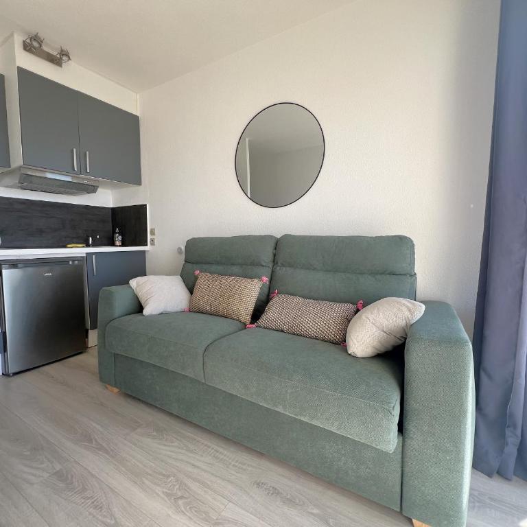 Studio en bord de mer avec accès direct à la plage et parking sécurisé - FR-1-474-288 - Apartment - 5
