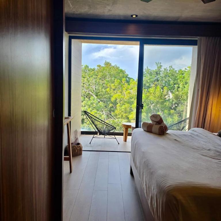 Penthouse with private Pool, Balcony & padel - Estudio Deluxe con cama grande - 37