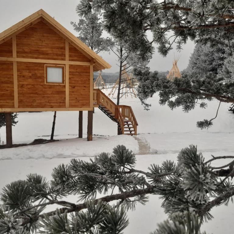 El Paso City, Zlatibor - Unique Wooden Cottages, Treehouse, Wild West Rooms, accommodation 1-6 people - Kuća na Drvetu (Dve Odrasle Osobe) - 6